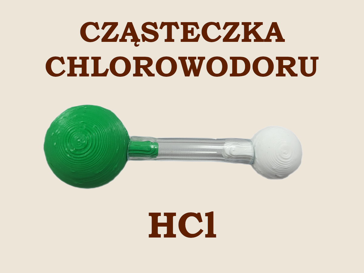 cząsteczka chlorowodoru